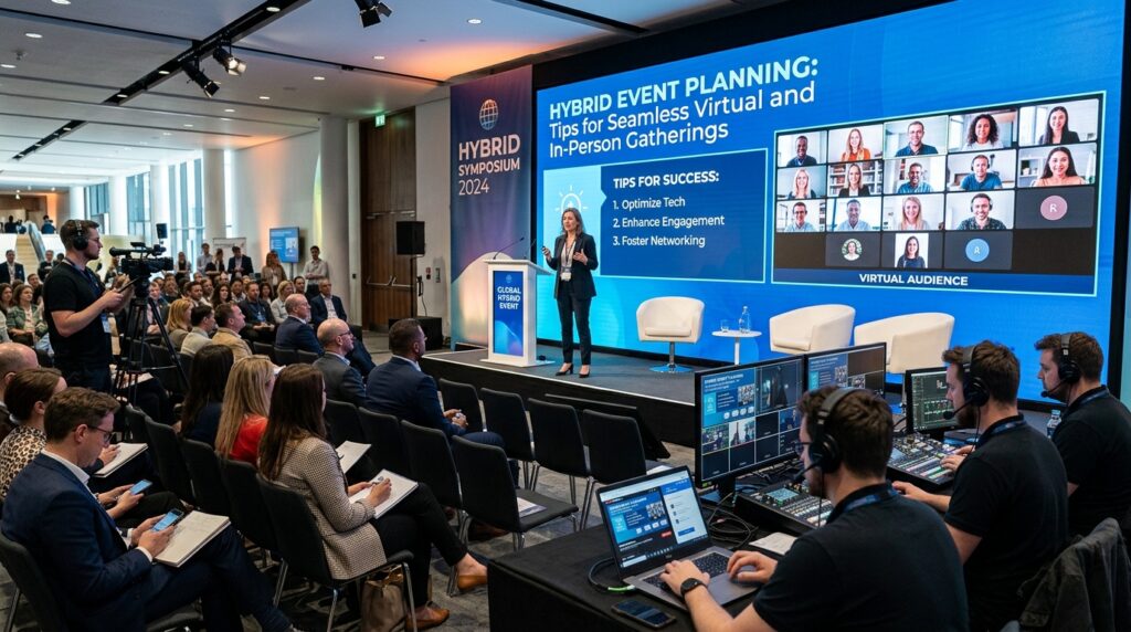 Hybrid Event Planning: Tips for Seamless Virtual and In-Person Gatherings