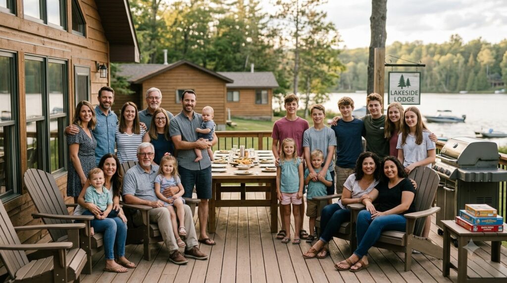 Current image: The Three-Generation Family Reunion Weekend: Lodging, Meals, Seating and Activities Without Splitting the Family