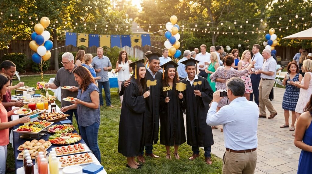 Current image: Graduation Party Timeline: How To Plan Food, Photos, Guests and A Smooth Celebration After The Ceremony